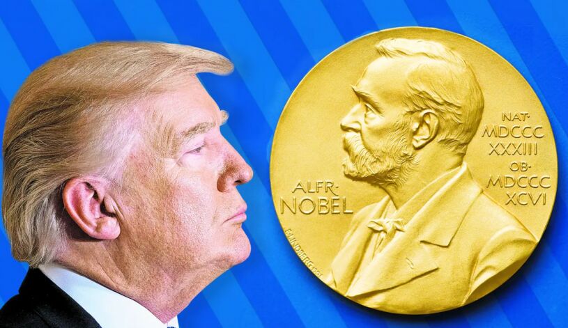 Trampın böyük arzusu; Sülh üçün Nobel müharibəsi
